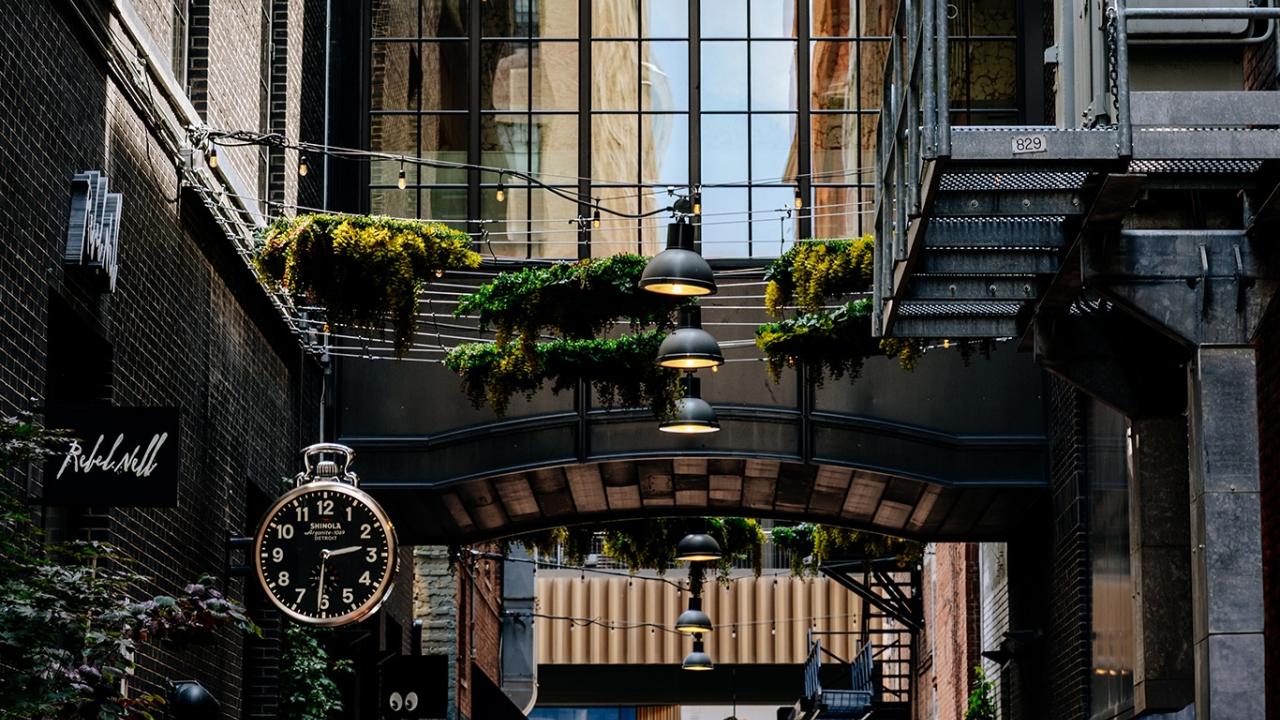 OMOSHIROI BLOCK Detroit デトロイト Parker's Alley Shopping | Stay at Shinola Hotel